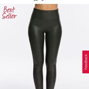 SPANX Leather Look leggings XS